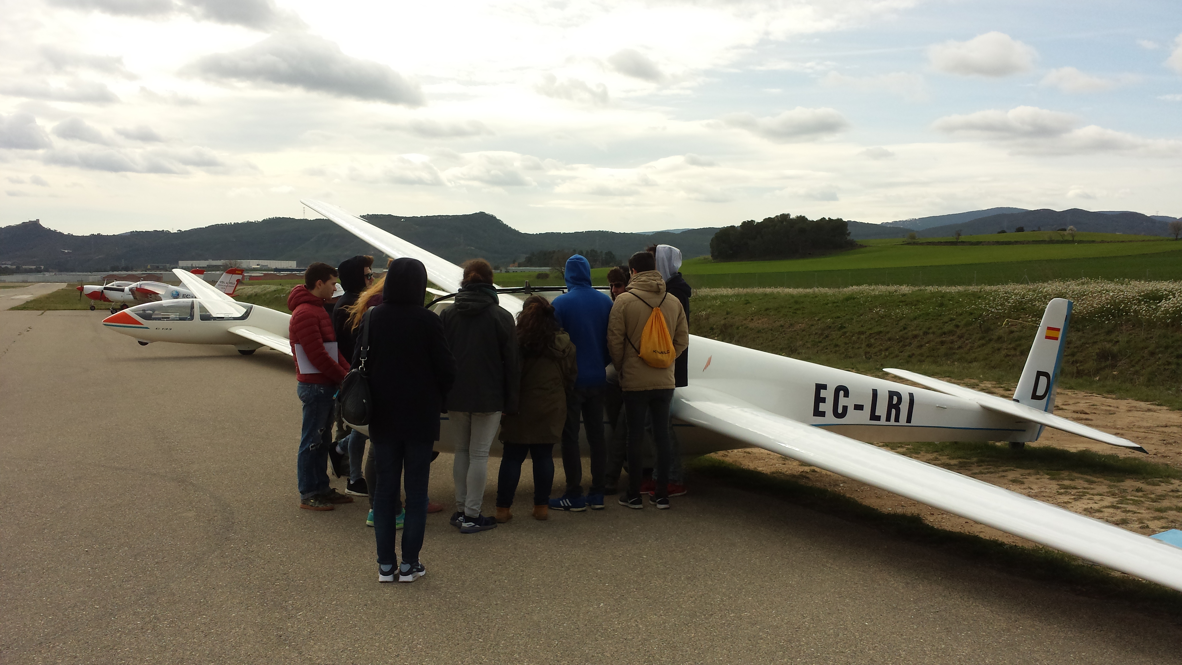 Vuelo a vela para universitarios