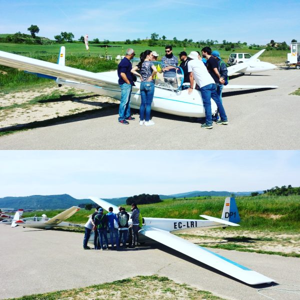 Vuelo a vela para universitarios