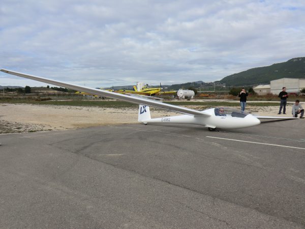 Estreno de un «nuevo» velero en el club