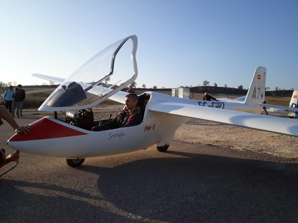 Mi primer vuelo en «plástico»… por Javi Olcina