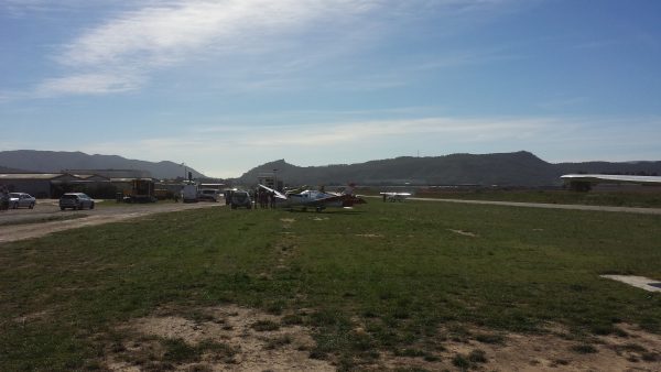 «Divendres» en el aeródromo